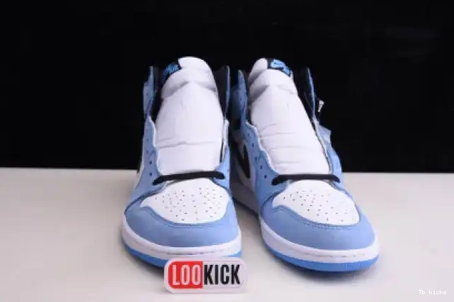 Reps TBK HIGH WHITE 555088-134 BLUE UNIVERSITY BLACK 1 AIR JORDAN RETRO 0416